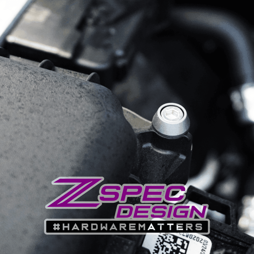 ZSPEC "Stage 3" Dress Up Bolts® Fastener Kit for '21+ Ford Bronco 2.7L, Stainless-Billet - ZSPEC Design LLC - Hardware Fasteners - Bronco, Fastener Kit, ford, stage 3 - zspecdesign.com