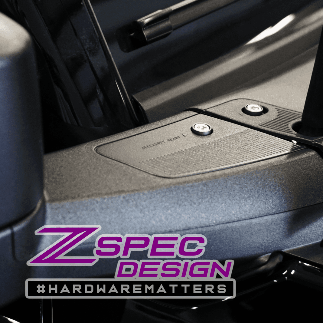 ZSPEC "Stage 3" Dress Up Bolts® Fastener Kit for '21+ Ford Bronco 2.7L, Stainless-Billet - ZSPEC Design LLC - Hardware Fasteners - Bronco, Fastener Kit, ford, stage 3 - zspecdesign.com