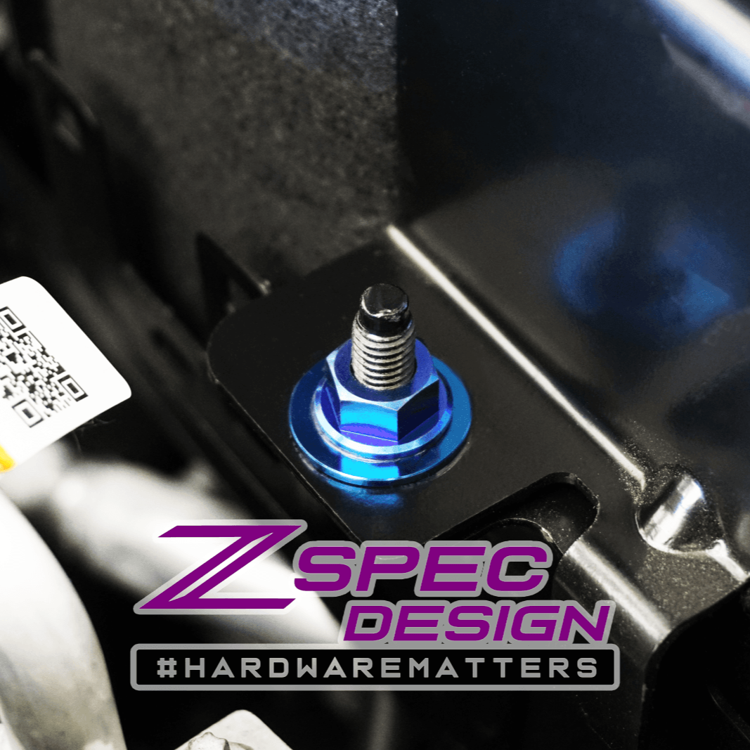 ZSPEC "Stage 3" Dress Up Bolts® Fastener Kit for 21+ Ford Bronco 2.7L, Titanium & Billet - ZSPEC Design LLC - Hardware Fasteners - Bronco, Fastener Kit, ford, stage 3 - zspecdesign.com