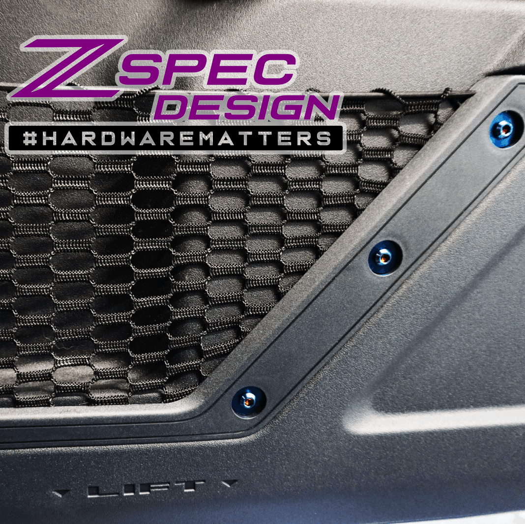 ZSPEC "Stage 3" Dress Up Bolts® Fastener Kit for 21+ Ford Bronco 2.7L, Titanium & Billet - ZSPEC Design LLC - Hardware Fasteners - Bronco, Fastener Kit, ford, stage 3 - zspecdesign.com