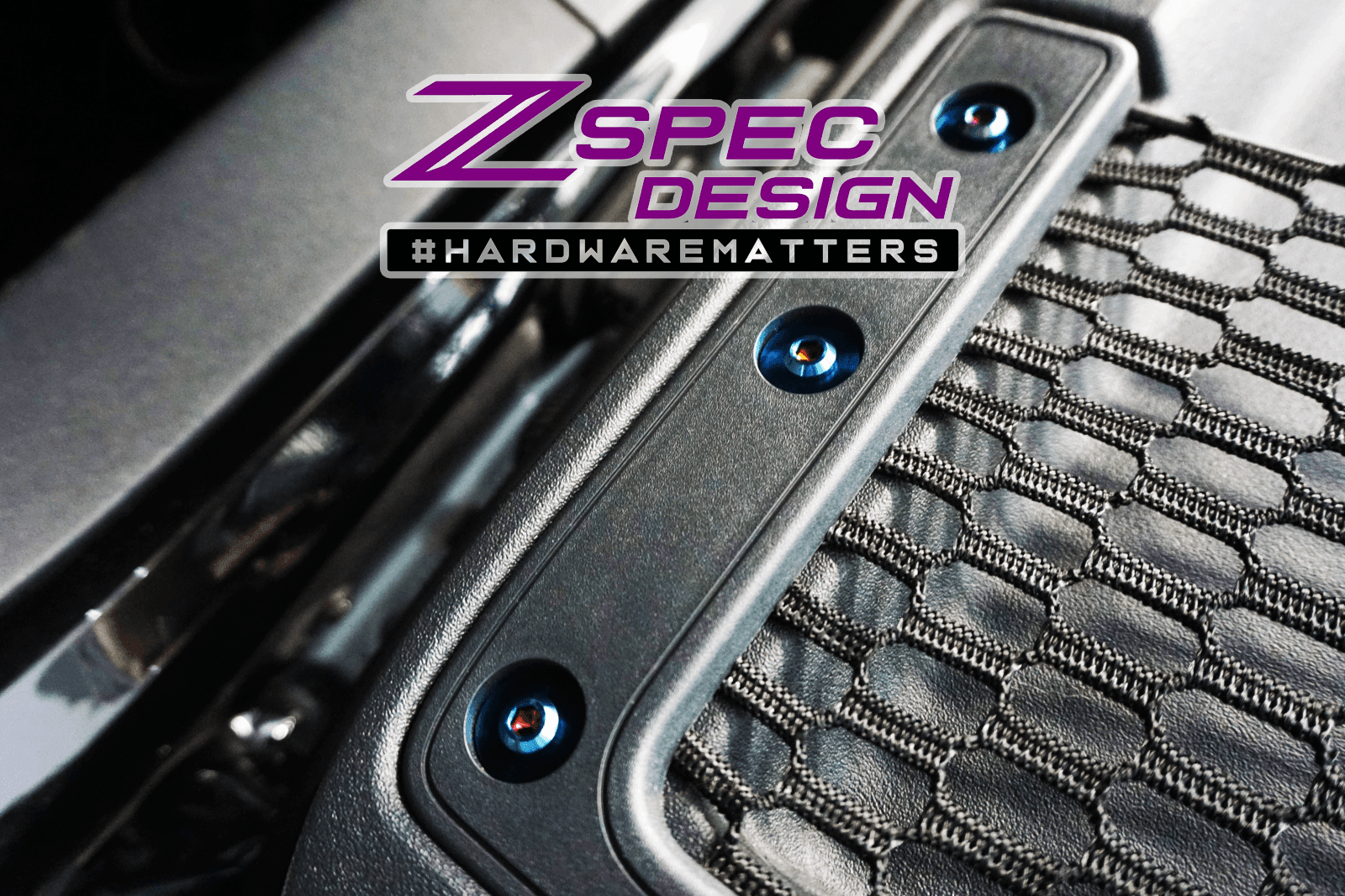 ZSPEC "Stage 3" Dress Up Bolts® Fastener Kit for 21+ Ford Bronco 2.7L, Titanium & Billet - ZSPEC Design LLC - Hardware Fasteners - Bronco, Fastener Kit, ford, stage 3 - zspecdesign.com