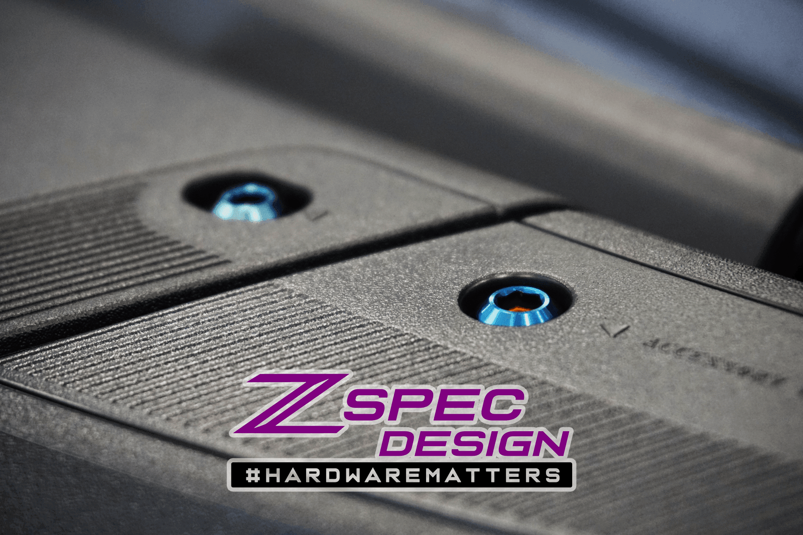 ZSPEC "Stage 3" Dress Up Bolts® Fastener Kit for 21+ Ford Bronco 2.7L, Titanium & Billet - ZSPEC Design LLC - Hardware Fasteners - Bronco, Fastener Kit, ford, stage 3 - zspecdesign.com