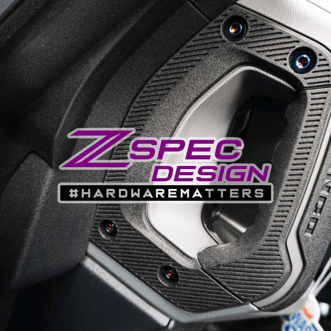 ZSPEC "Stage 3" Dress Up Bolts® Fastener Kit for 21+ Ford Bronco 2.7L, Titanium & Billet - ZSPEC Design LLC - Hardware Fasteners - Bronco, Fastener Kit, ford, stage 3 - zspecdesign.com