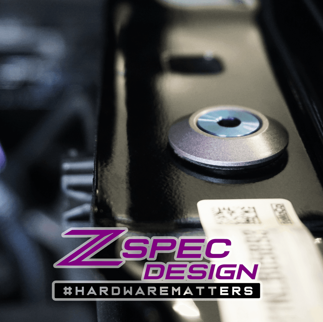 ZSPEC "Stage 3" Dress Up Bolts® Fastener Kit for 21+ Ford Bronco 2.7L, Titanium & Billet - ZSPEC Design LLC - Hardware Fasteners - Bronco, Fastener Kit, ford, stage 3 - zspecdesign.com