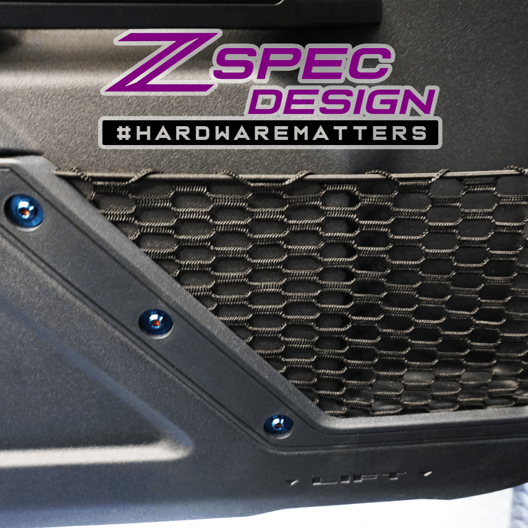 ZSPEC "Stage 3" Dress Up Bolts® Fastener Kit for 21+ Ford Bronco 2.7L, Titanium & Billet - ZSPEC Design LLC - Hardware Fasteners - Bronco, Fastener Kit, ford, stage 3 - zspecdesign.com
