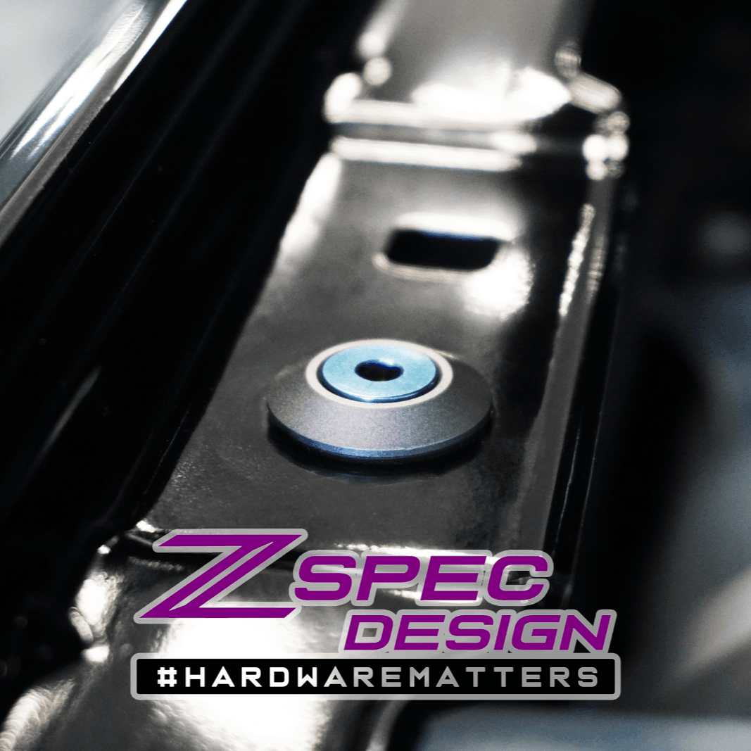 ZSPEC "Stage 3" Dress Up Bolts® Fastener Kit for 21+ Ford Bronco 2.7L, Titanium & Billet - ZSPEC Design LLC - Hardware Fasteners - Bronco, Fastener Kit, ford, stage 3 - zspecdesign.com