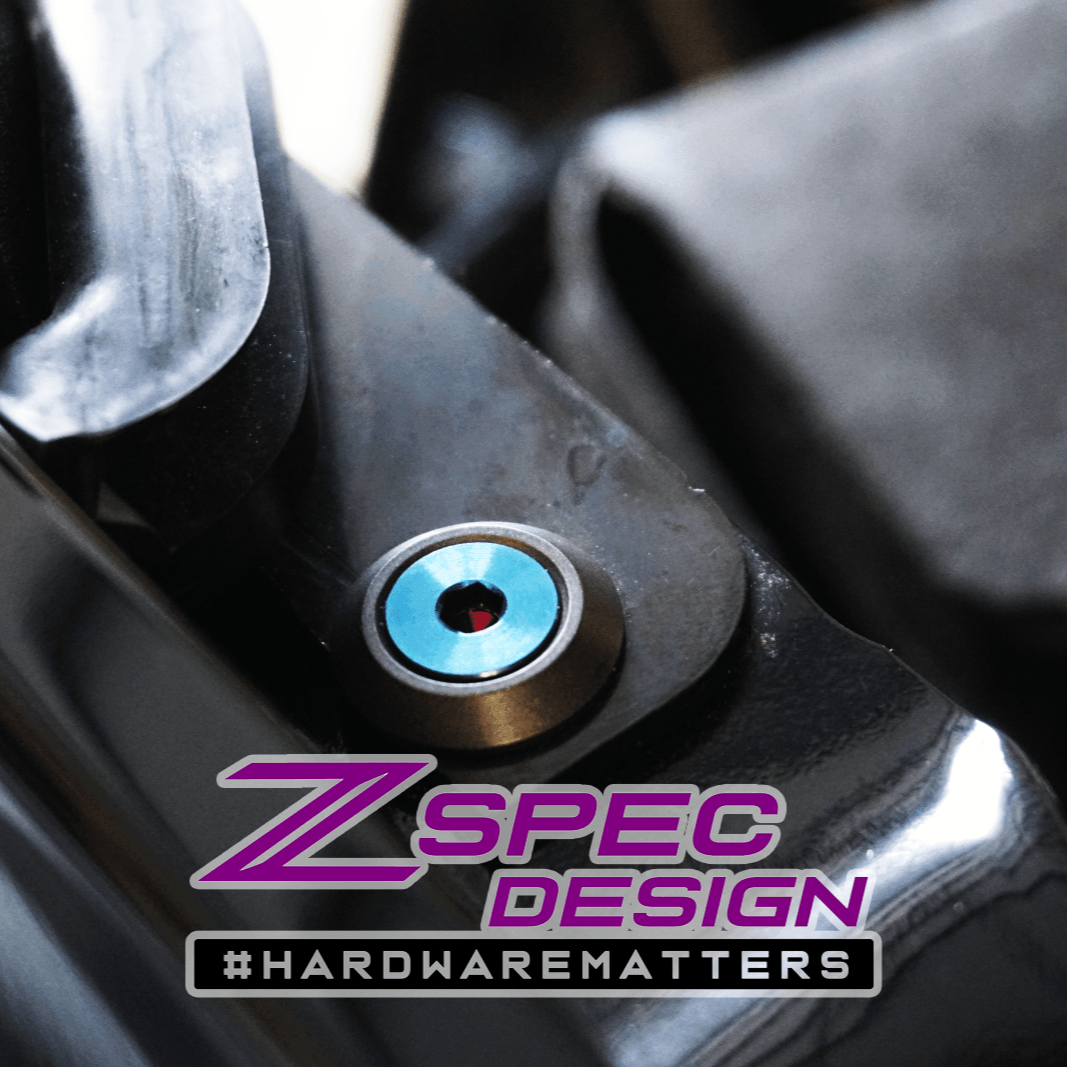 ZSPEC "Stage 3" Dress Up Bolts® Fastener Kit for 21+ Ford Bronco 2.7L, Titanium & Billet - ZSPEC Design LLC - Hardware Fasteners - Bronco, Fastener Kit, ford, stage 3 - zspecdesign.com