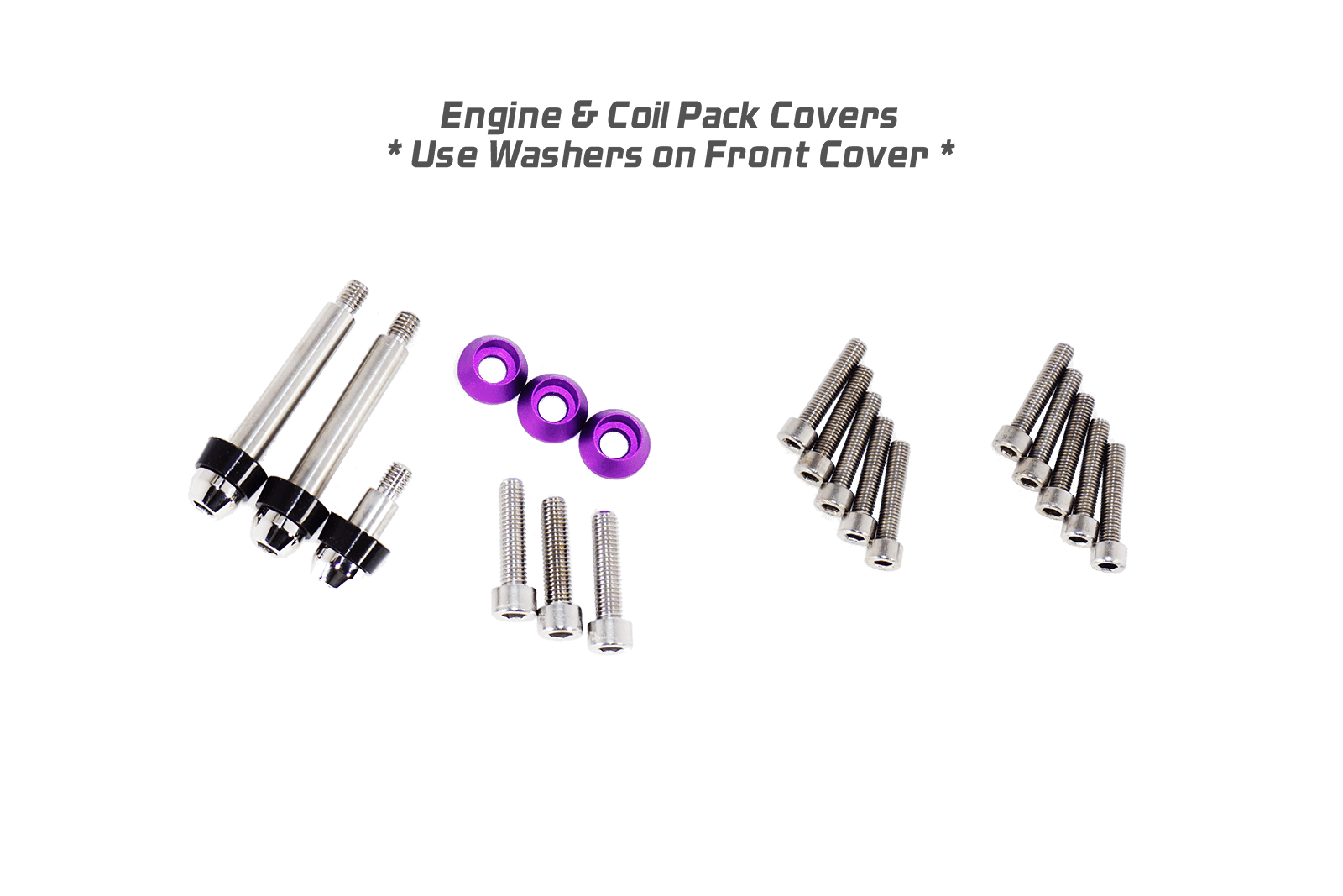 ZSPEC "Stage 3" Dress Up Bolts® Kit for Nissan Skyline GT-R/GTR R32/R33/R34, Stainless & Billet - ZSPEC Design LLC - Hardware Fasteners - Fastener Kit, gt-r, gtr, nissan, r32, r33, r34, skyline, stage 3 - zspecdesign.com