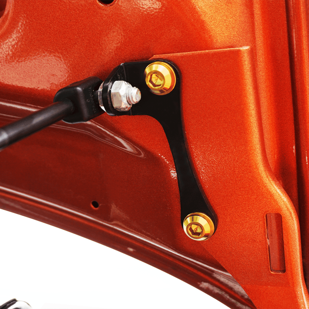 ZSPEC Hood Dress Up Bolts® Fastener Kit for Nissan Z32 300zx, Titanium - ZSPEC Design LLC - Hardware Fasteners - 300zx, gtr, nissan, rb, skyline, Washer Color, z32 - zspecdesign.com