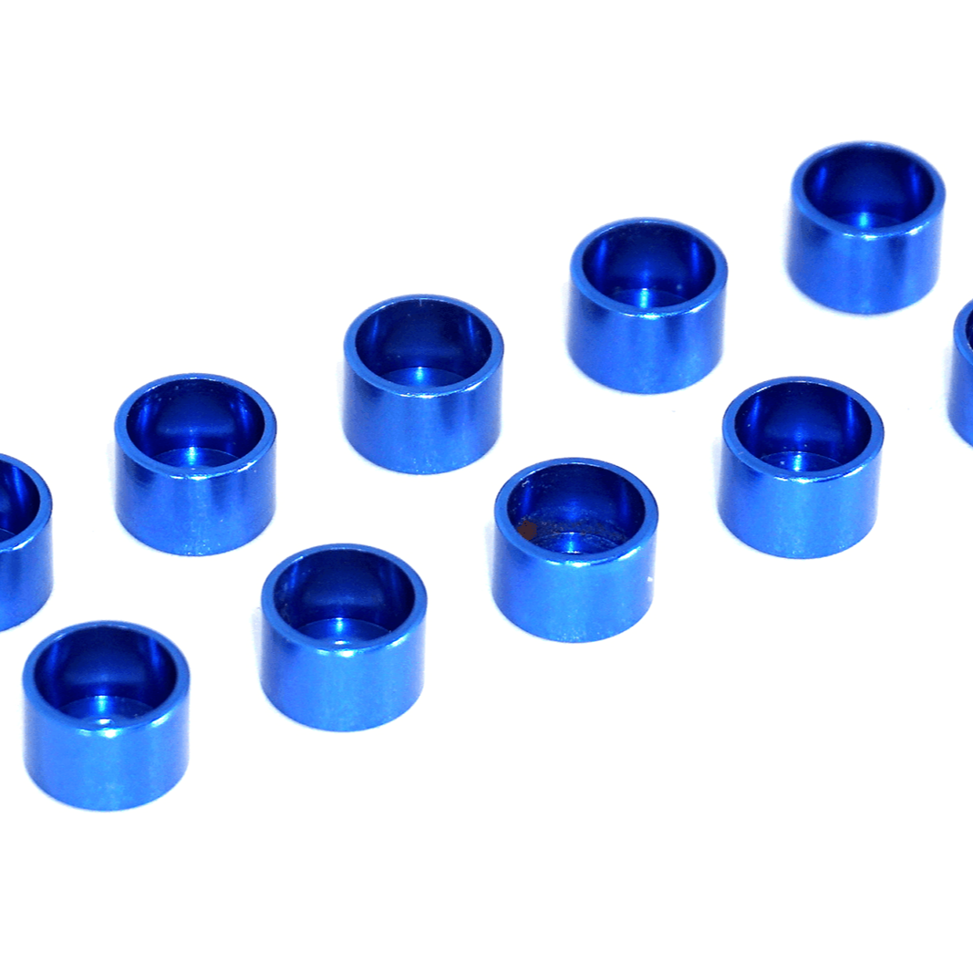 ZSPEC Billet Straight Cup Finish Washers for M2 SHSC Socket-Cap Fasteners, 10-Pack - ZSPEC Design LLC - Hardware Fasteners - 10-pack, billet hardware, Dress Up Washer, Fastener, finish washer, m2, shsc, straight - zspecdesign.com