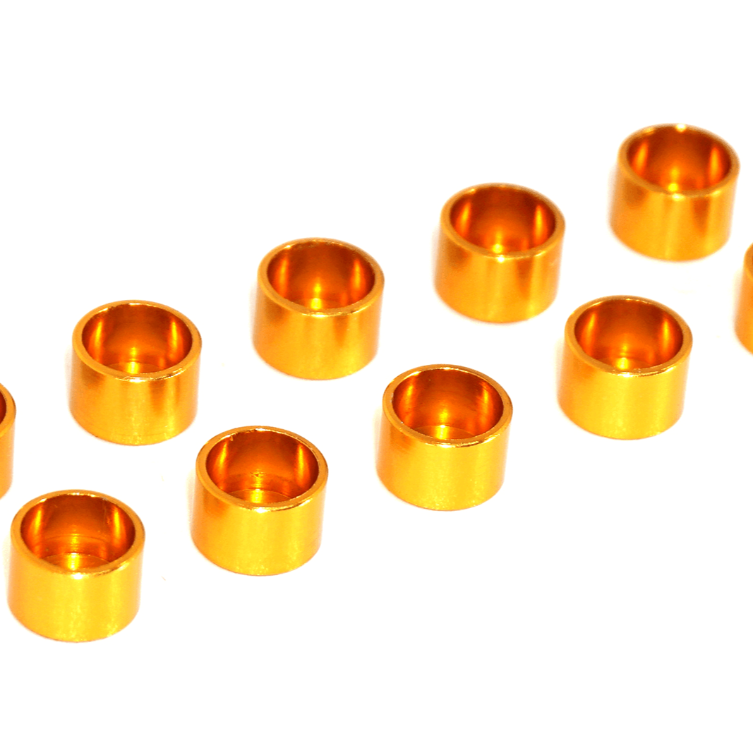 ZSPEC Billet Straight Cup Finish Washers for M2 SHSC Socket-Cap Fasteners, 10-Pack - ZSPEC Design LLC - Hardware Fasteners - 10-pack, billet hardware, Dress Up Washer, Fastener, finish washer, m2, shsc, straight - zspecdesign.com
