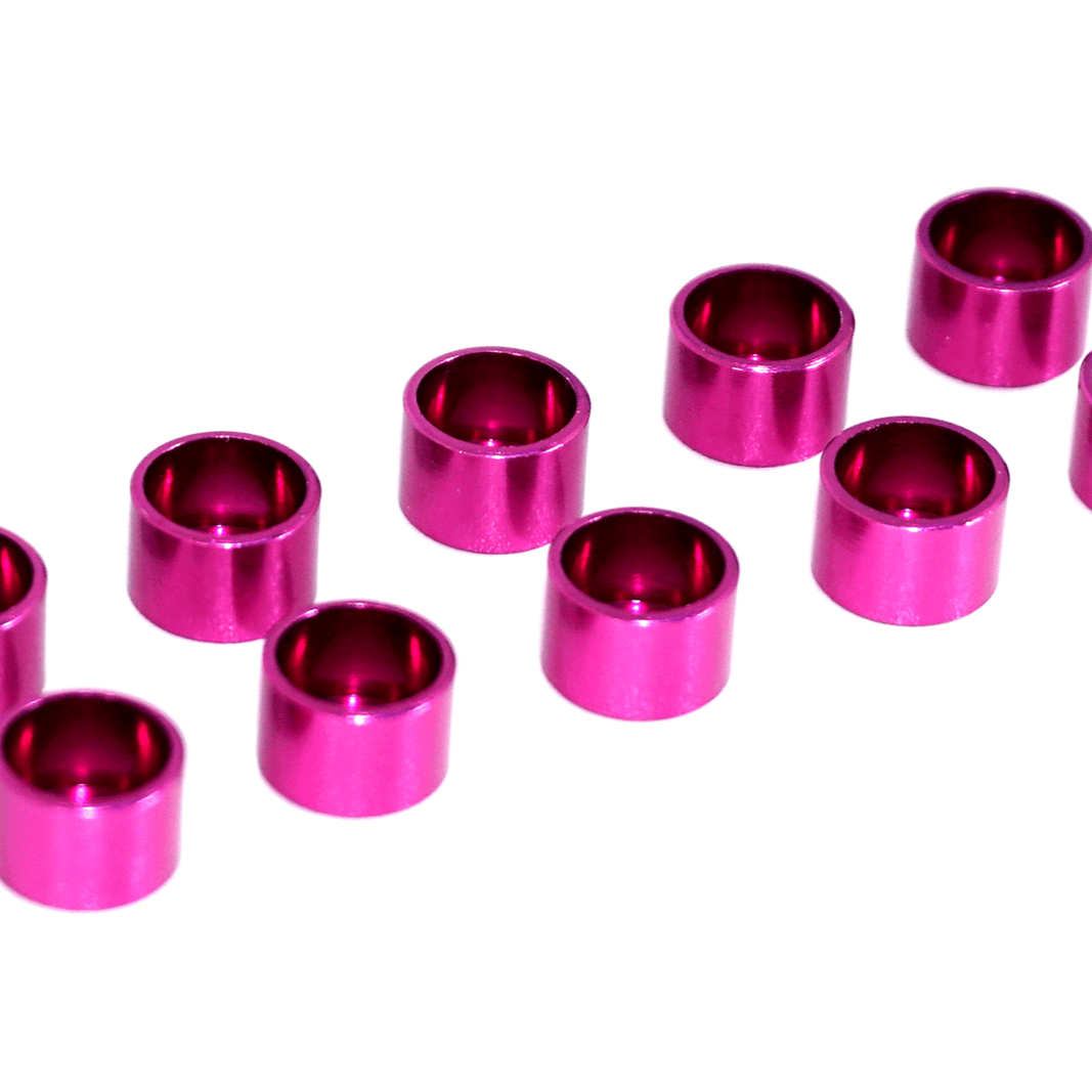 ZSPEC Billet Straight Cup Finish Washers for M2 SHSC Socket-Cap Fasteners, 10-Pack - ZSPEC Design LLC - Hardware Fasteners - 10-pack, billet hardware, Dress Up Washer, Fastener, finish washer, m2, shsc, straight - zspecdesign.com