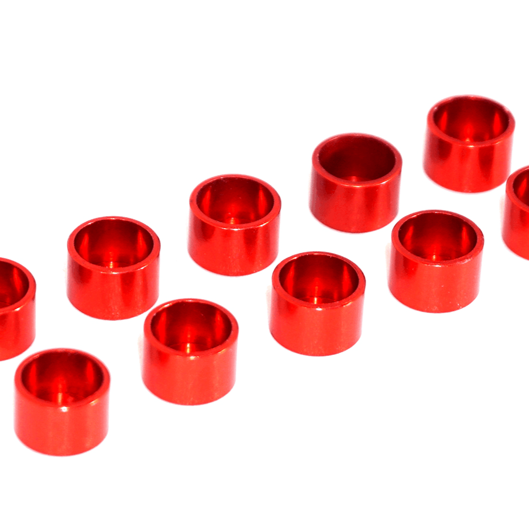 ZSPEC Billet Straight Cup Finish Washers for M2 SHSC Socket-Cap Fasteners, 10-Pack - ZSPEC Design LLC - Hardware Fasteners - 10-pack, billet hardware, Dress Up Washer, Fastener, finish washer, m2, shsc, straight - zspecdesign.com