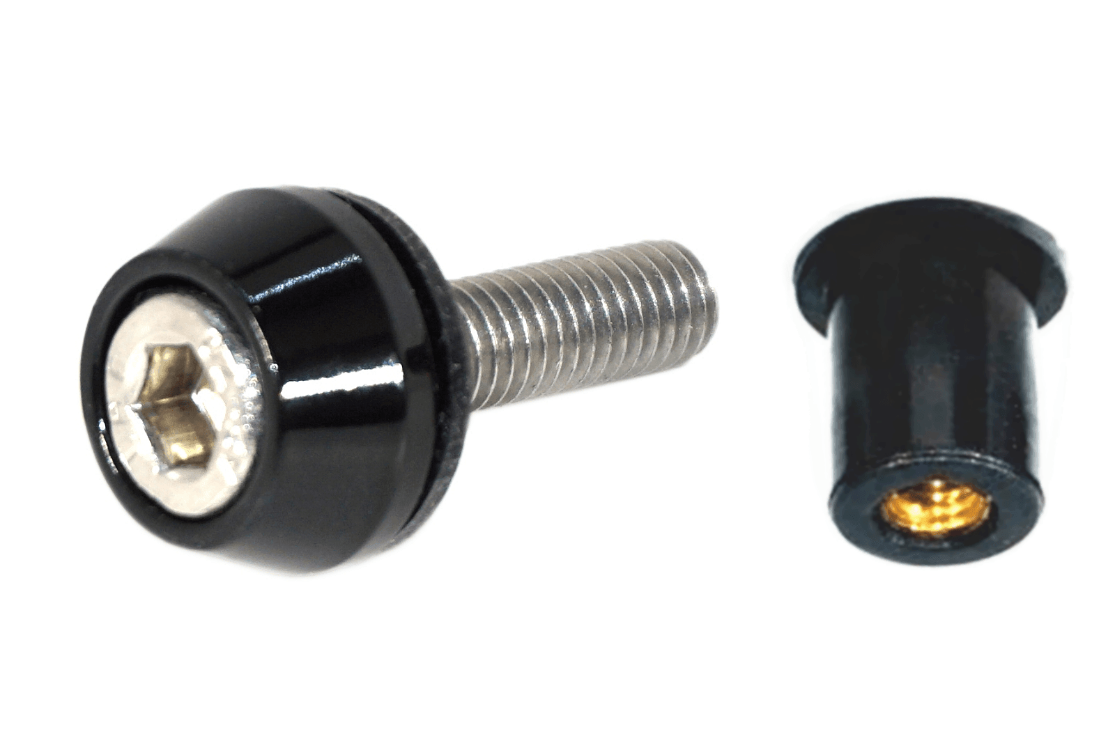 ZSPEC Body Kit Fastener, M5x20mm w/Well Nut, Stainless & Billet, Per Each - ZSPEC Design LLC - Hardware Fasteners - 44-pack, abflug, aimgain, amuse, auto veloce, body, body hardware, body kit, clinched, damd, Do-Luck, fender, flare, fujimura, greddy, hamann, hks, ings+1, knight sports, kuhl, lbw, liberty walk, m-sports, m5, novitec, pandem, per each, rocket bunny, rowen, sense, stainless, street hunter, twinz, veilside, zele, zero sports - zspecdesign.com