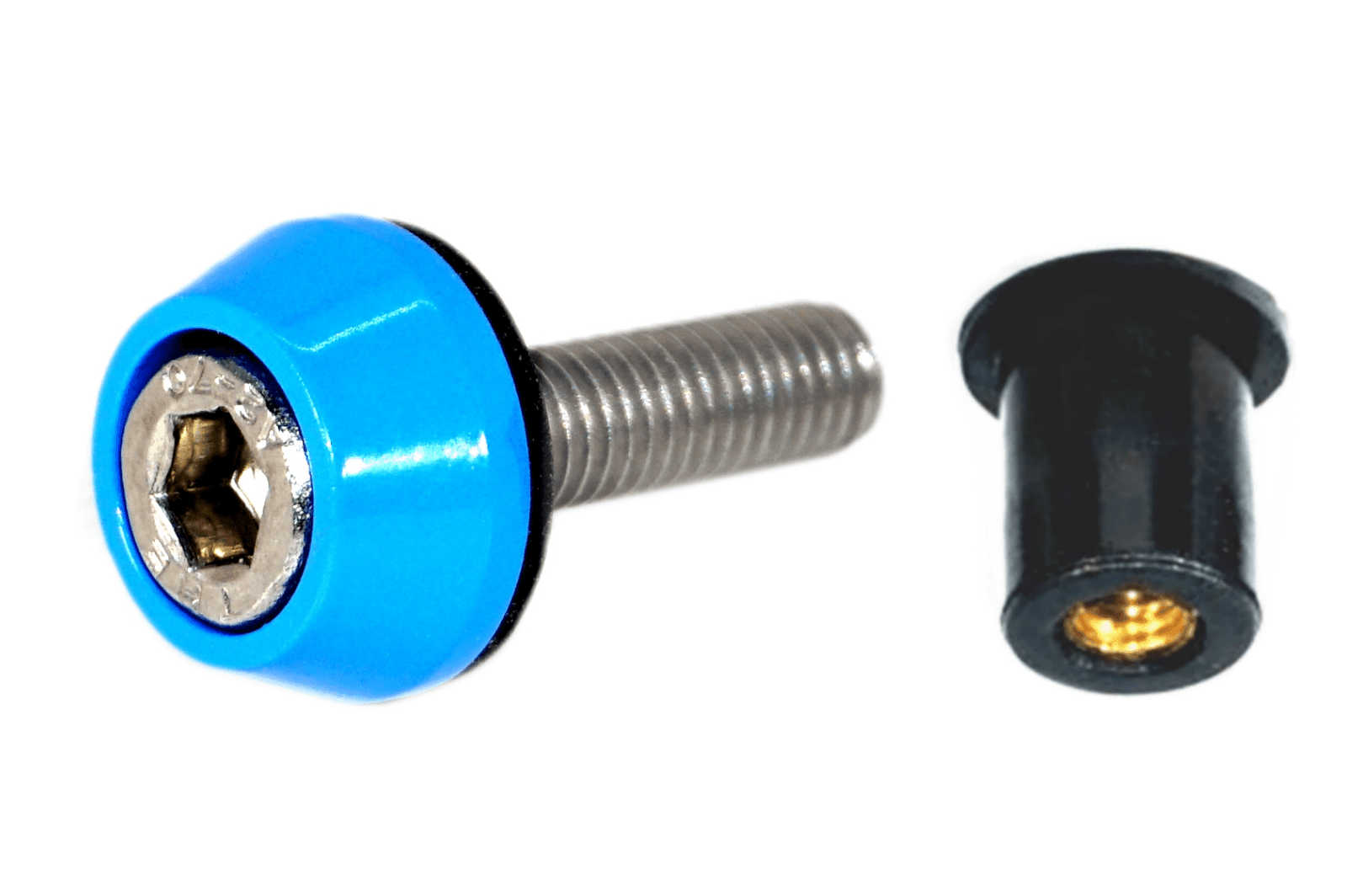 ZSPEC Body Kit Fastener, M5x20mm w/Well Nut, Stainless & Billet, Per Each - ZSPEC Design LLC - Hardware Fasteners - 44-pack, abflug, aimgain, amuse, auto veloce, body, body hardware, body kit, clinched, damd, Do-Luck, fender, flare, fujimura, greddy, hamann, hks, ings+1, knight sports, kuhl, lbw, liberty walk, m-sports, m5, novitec, pandem, per each, rocket bunny, rowen, sense, stainless, street hunter, twinz, veilside, zele, zero sports - zspecdesign.com