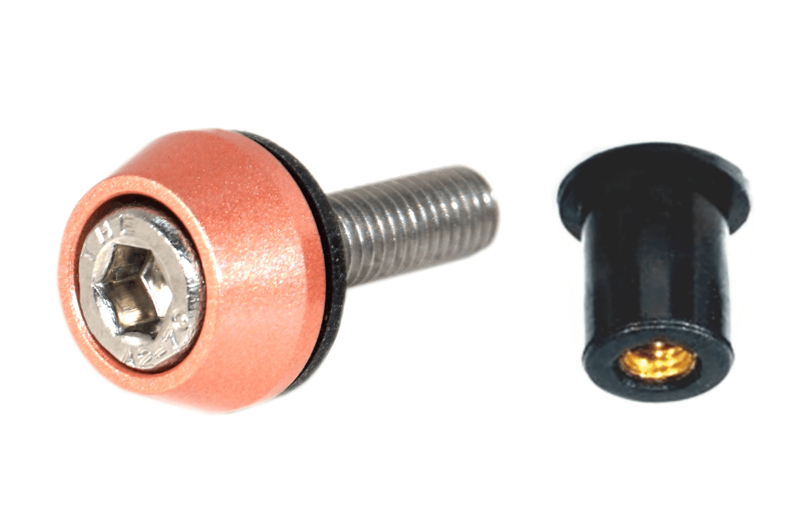 ZSPEC Body Kit Fastener, M5x20mm w/Well Nut, Stainless & Billet, Per Each - ZSPEC Design LLC - Hardware Fasteners - 44-pack, abflug, aimgain, amuse, auto veloce, body, body hardware, body kit, clinched, damd, Do-Luck, fender, flare, fujimura, greddy, hamann, hks, ings+1, knight sports, kuhl, lbw, liberty walk, m-sports, m5, novitec, pandem, per each, rocket bunny, rowen, sense, stainless, street hunter, twinz, veilside, zele, zero sports - zspecdesign.com
