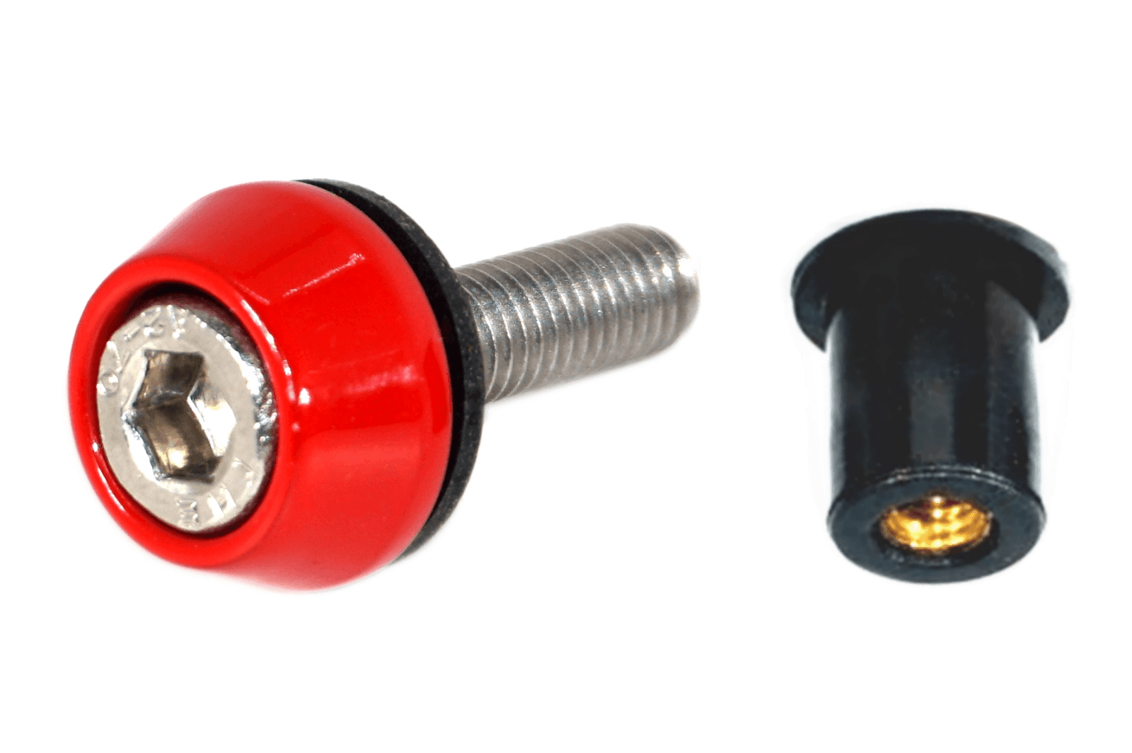 ZSPEC Body Kit Fastener, M5x20mm w/Well Nut, Stainless & Billet, Per Each - ZSPEC Design LLC - Hardware Fasteners - 44-pack, abflug, aimgain, amuse, auto veloce, body, body hardware, body kit, clinched, damd, Do-Luck, fender, flare, fujimura, greddy, hamann, hks, ings+1, knight sports, kuhl, lbw, liberty walk, m-sports, m5, novitec, pandem, per each, rocket bunny, rowen, sense, stainless, street hunter, twinz, veilside, zele, zero sports - zspecdesign.com
