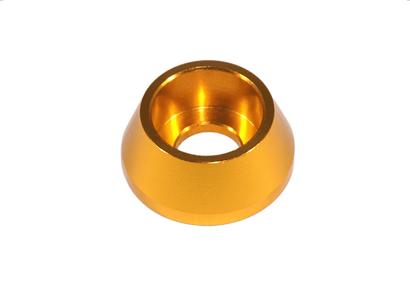 ZSPEC M10 Billet Angled Cup Finish Washers for SHSC Socket-Cap Fasteners, Billet, 10-Pack - ZSPEC Design LLC - Hardware Fasteners - 10-pack, billet hardware, Dress Up Washer, Fastener, finish washer, m10, shsc, straight - zspecdesign.com