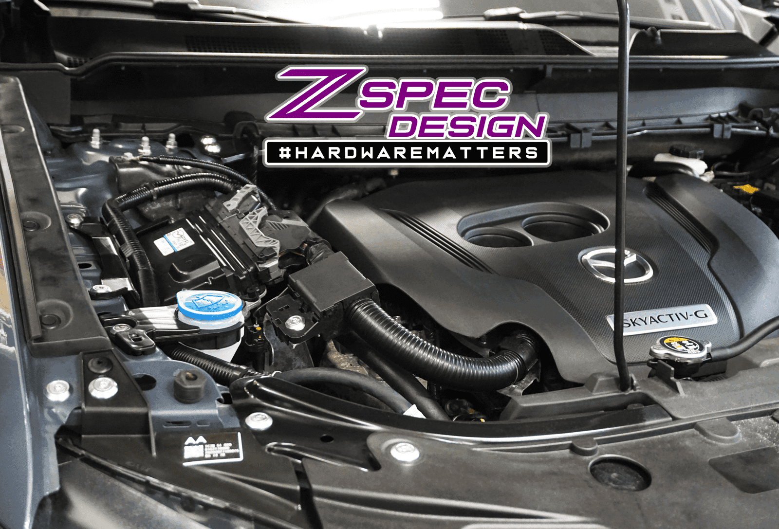 ZSPEC "Stage 2" Dress Up Bolts® Fastener Kit for '16-23 Mazda CX-9, Stainless & Billet - ZSPEC Design LLC - Hardware Fasteners - cx-9, Fastener Kit, mazda, stage 2 - zspecdesign.com
