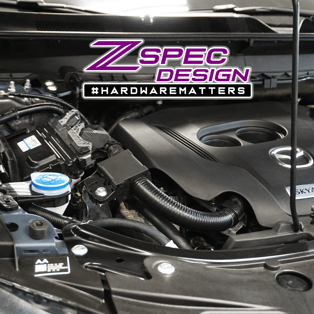 ZSPEC "Stage 1" Dress Up Bolts® Fastener Kit for '16-23 Mazda CX-9, Stainless & Billet - ZSPEC Design LLC - Hardware Fasteners - cx-9, Fastener Kit, mazda, stage 1 - zspecdesign.com