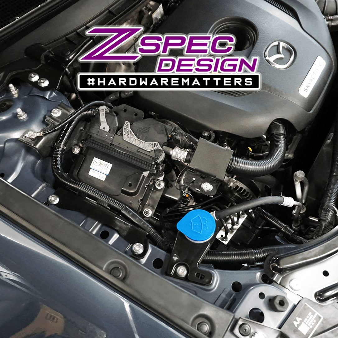 ZSPEC "Stage 1" Dress Up Bolts® Fastener Kit for '16-23 Mazda CX-9, Stainless & Billet - ZSPEC Design LLC - Hardware Fasteners - cx-9, Fastener Kit, mazda, stage 1 - zspecdesign.com