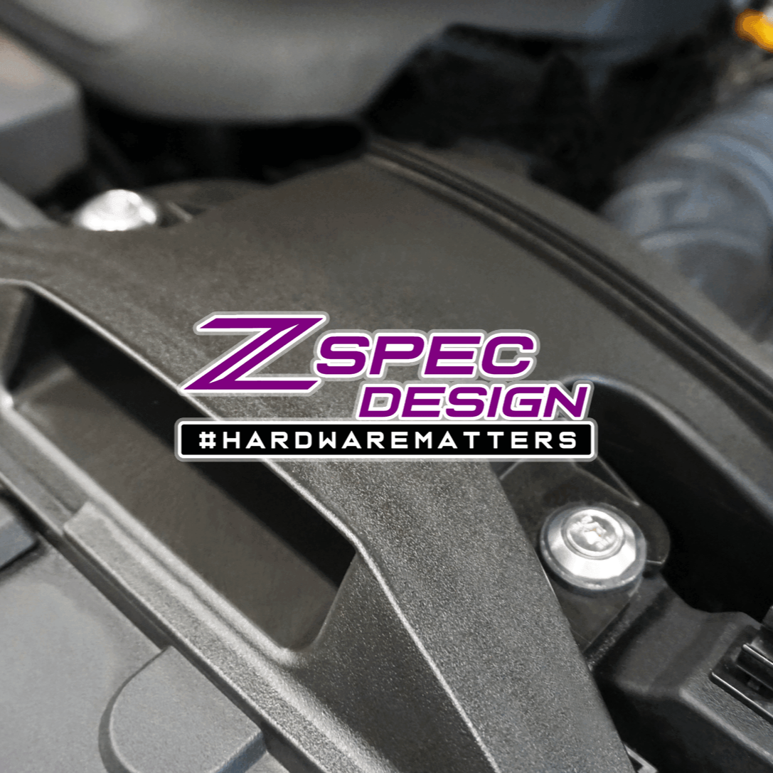 ZSPEC "Stage 1" Dress Up Bolts® Fastener Kit for '16-23 Mazda CX-9, Stainless & Billet - ZSPEC Design LLC - Hardware Fasteners - cx-9, Fastener Kit, mazda, stage 1 - zspecdesign.com