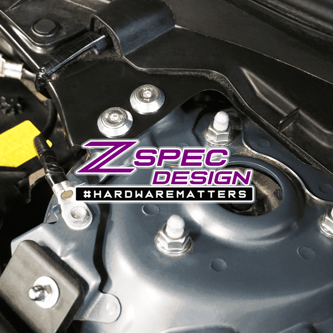 ZSPEC "Stage 2" Dress Up Bolts® Fastener Kit for '16-23 Mazda CX-9, Stainless & Billet - ZSPEC Design LLC - Hardware Fasteners - cx-9, Fastener Kit, mazda, stage 2 - zspecdesign.com