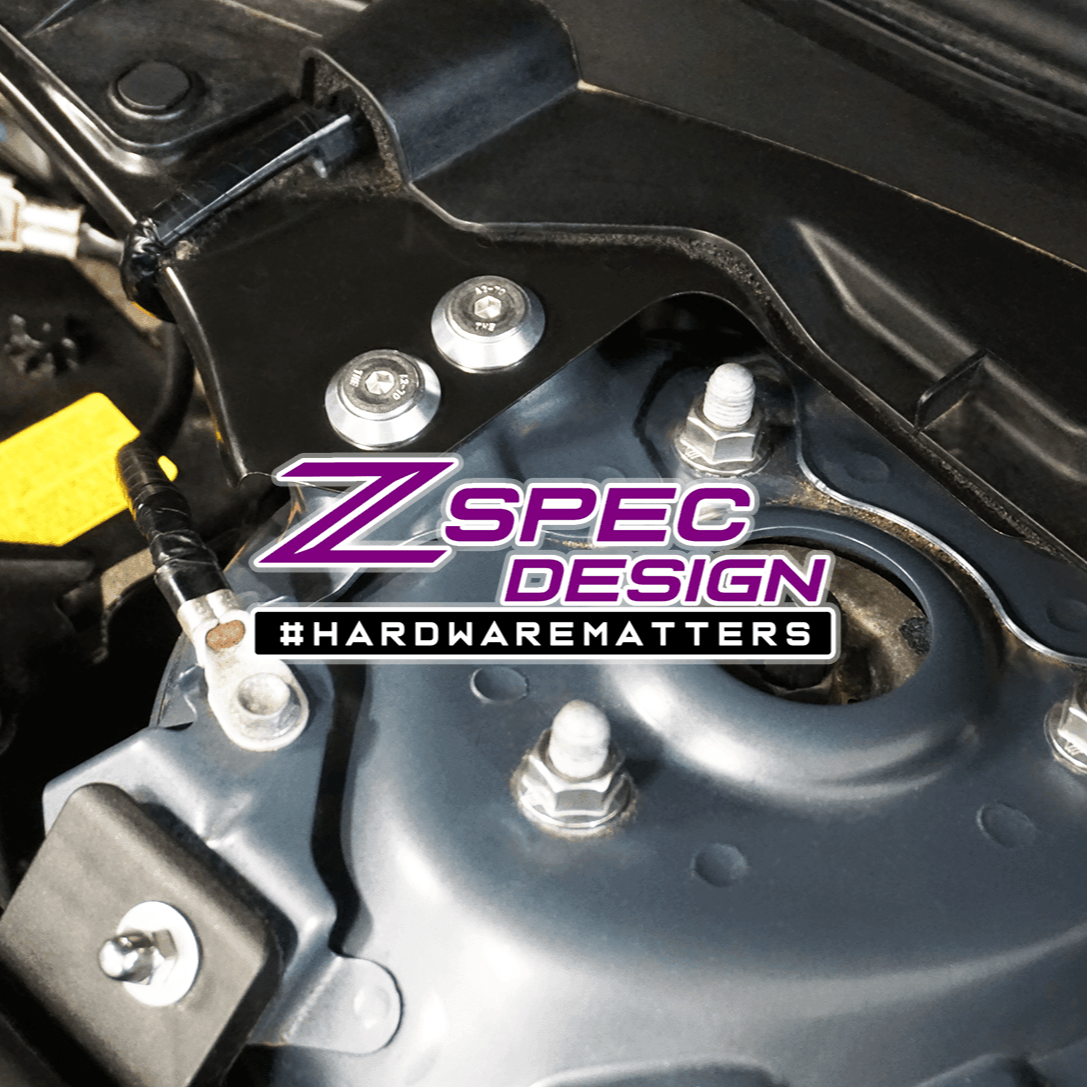 ZSPEC "Stage 1" Dress Up Bolts® Fastener Kit for '16-23 Mazda CX-9, Stainless & Billet - ZSPEC Design LLC - Hardware Fasteners - cx-9, Fastener Kit, mazda, stage 1 - zspecdesign.com