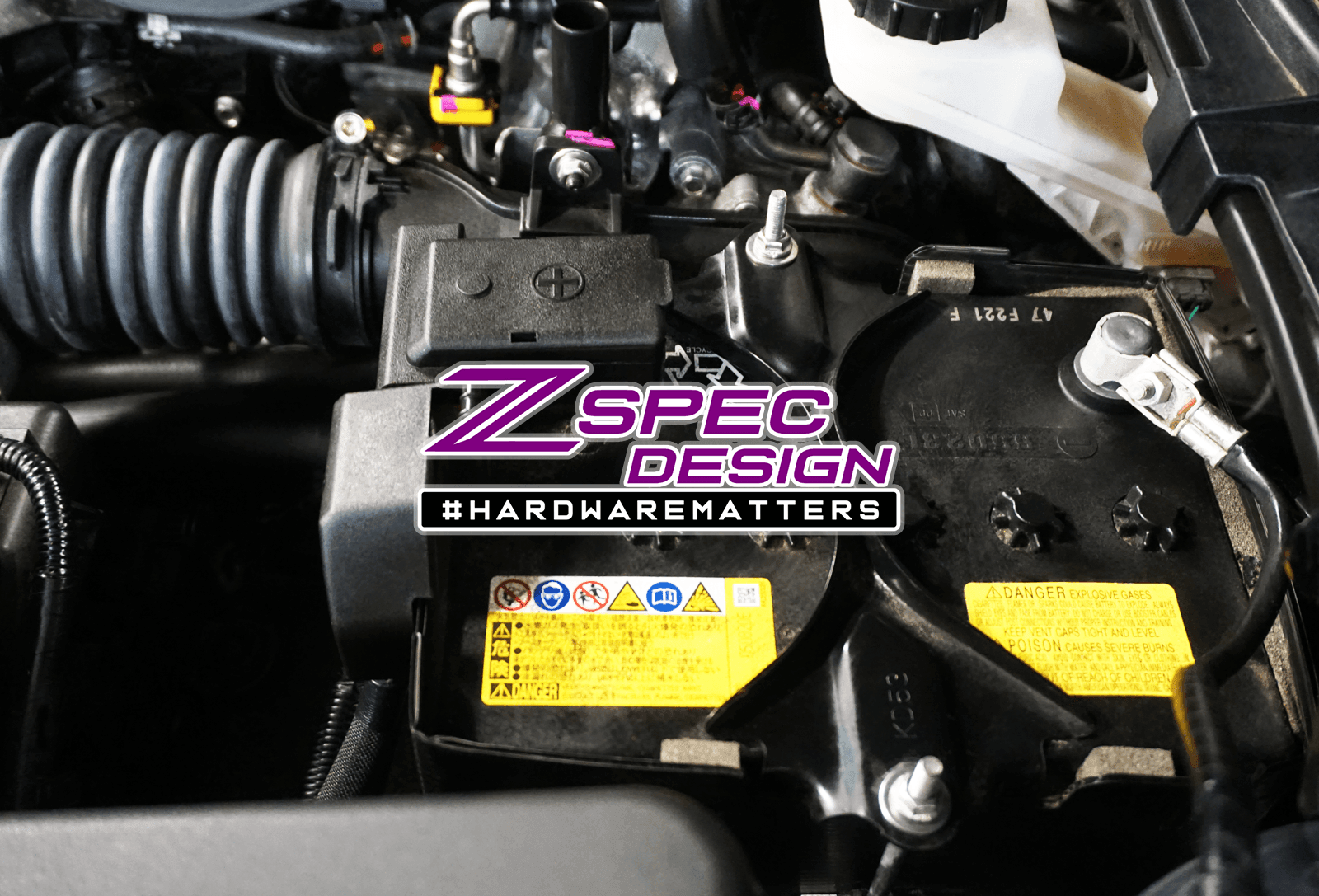 ZSPEC "Stage 1" Dress Up Bolts® Fastener Kit for '16-23 Mazda CX-9, Stainless & Billet - ZSPEC Design LLC - Hardware Fasteners - cx-9, Fastener Kit, mazda, stage 1 - zspecdesign.com