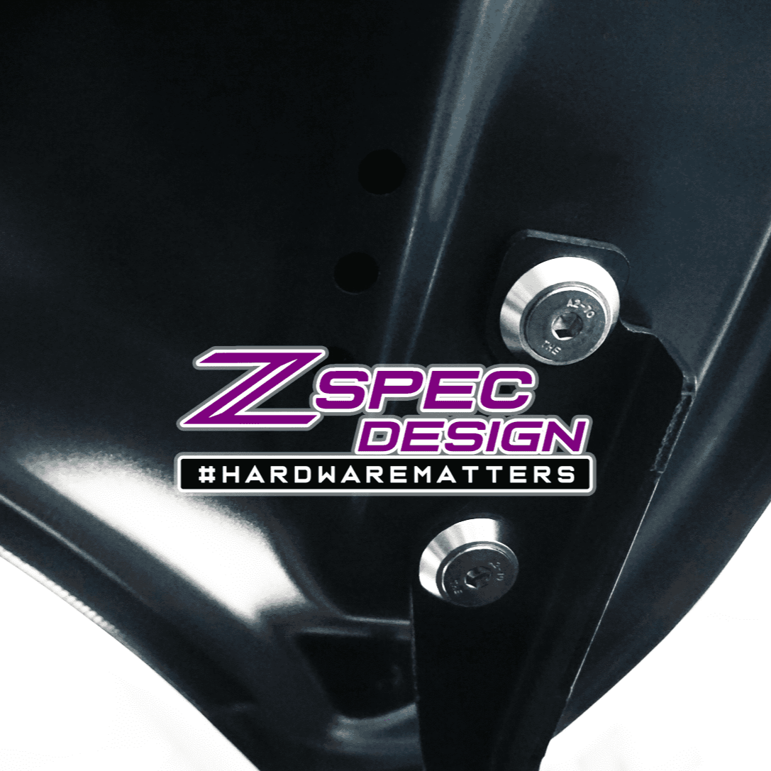 ZSPEC "Stage 2" Dress Up Bolts® Fastener Kit for '17-23 Mazda CX-5, Stainless & Billet - ZSPEC Design LLC - Hardware Fasteners - cx-5, Fastener Kit, mazda, stage 2 - zspecdesign.com