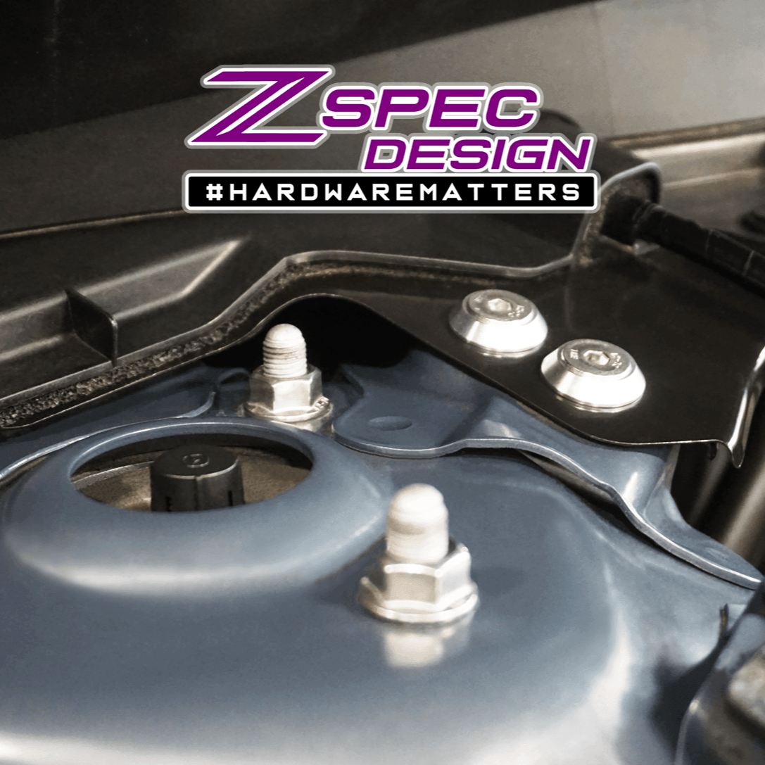 ZSPEC "Stage 1" Dress Up Bolts® Fastener Kit for '16-23 Mazda CX-9, Stainless & Billet - ZSPEC Design LLC - Hardware Fasteners - cx-9, Fastener Kit, mazda, stage 1 - zspecdesign.com