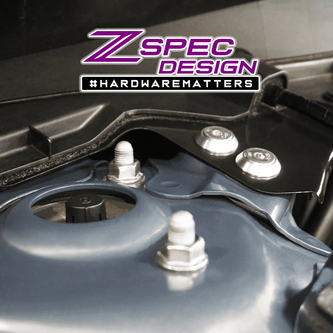 ZSPEC "Stage 2" Dress Up Bolts® Fastener Kit for '17-23 Mazda CX-5, Stainless & Billet - ZSPEC Design LLC - Hardware Fasteners - cx-5, Fastener Kit, mazda, stage 2 - zspecdesign.com