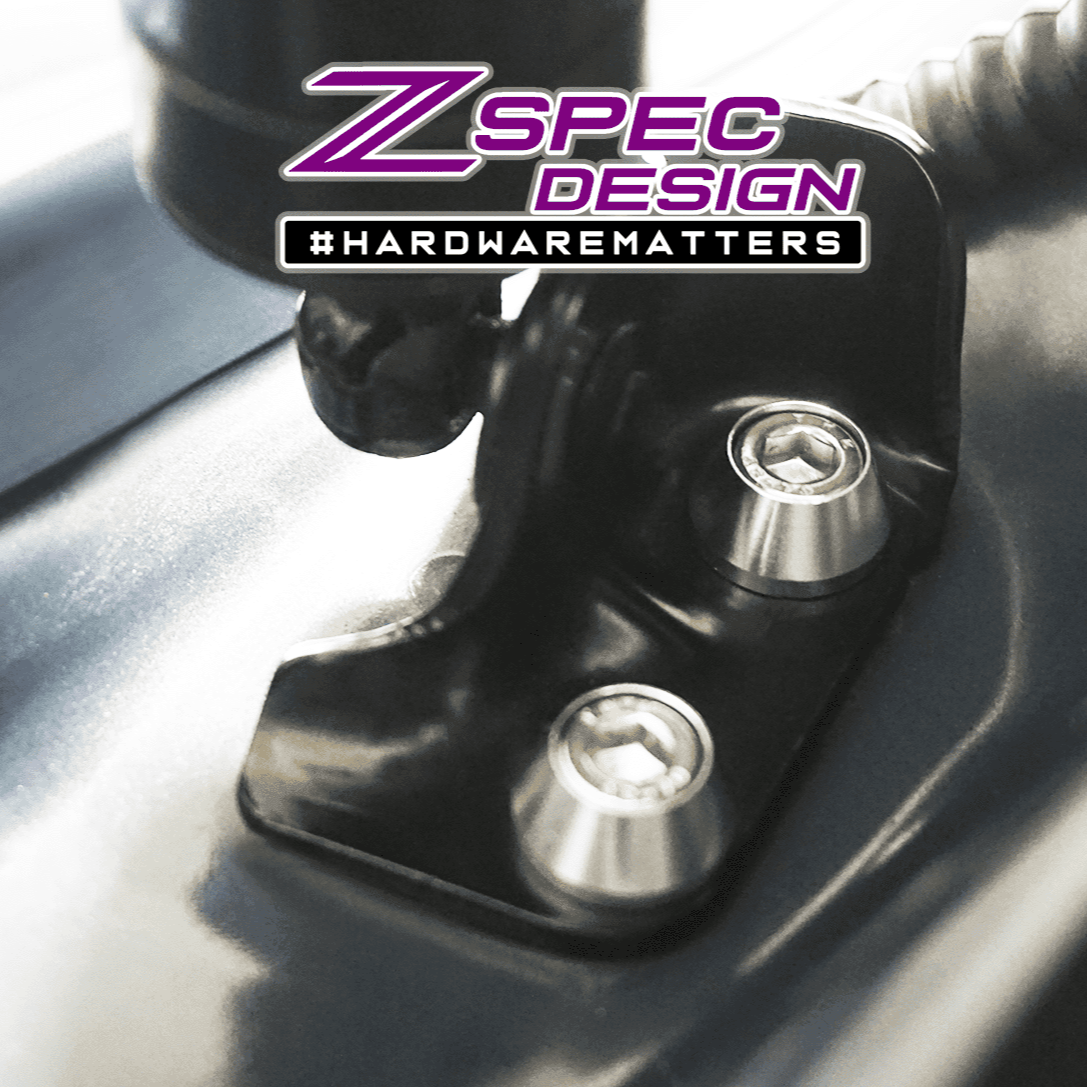 ZSPEC "Stage 2" Dress Up Bolts® Fastener Kit for '17-23 Mazda CX-5, Stainless & Billet - ZSPEC Design LLC - Hardware Fasteners - cx-5, Fastener Kit, mazda, stage 2 - zspecdesign.com