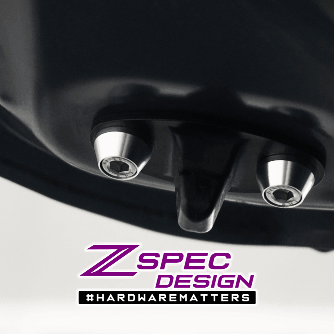 ZSPEC "Stage 1" Dress Up Bolts® Fastener Kit for '16-23 Mazda CX-9, Stainless & Billet - ZSPEC Design LLC - Hardware Fasteners - cx-9, Fastener Kit, mazda, stage 1 - zspecdesign.com