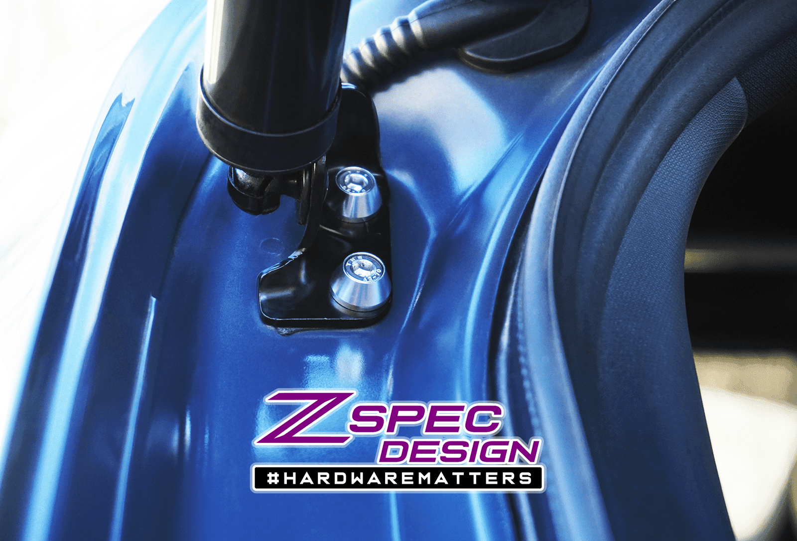 ZSPEC "Stage 2" Dress Up Bolts® Fastener Kit for '17-23 Mazda CX-5, Stainless & Billet Hardware Fasteners ZSPEC Design LLC.