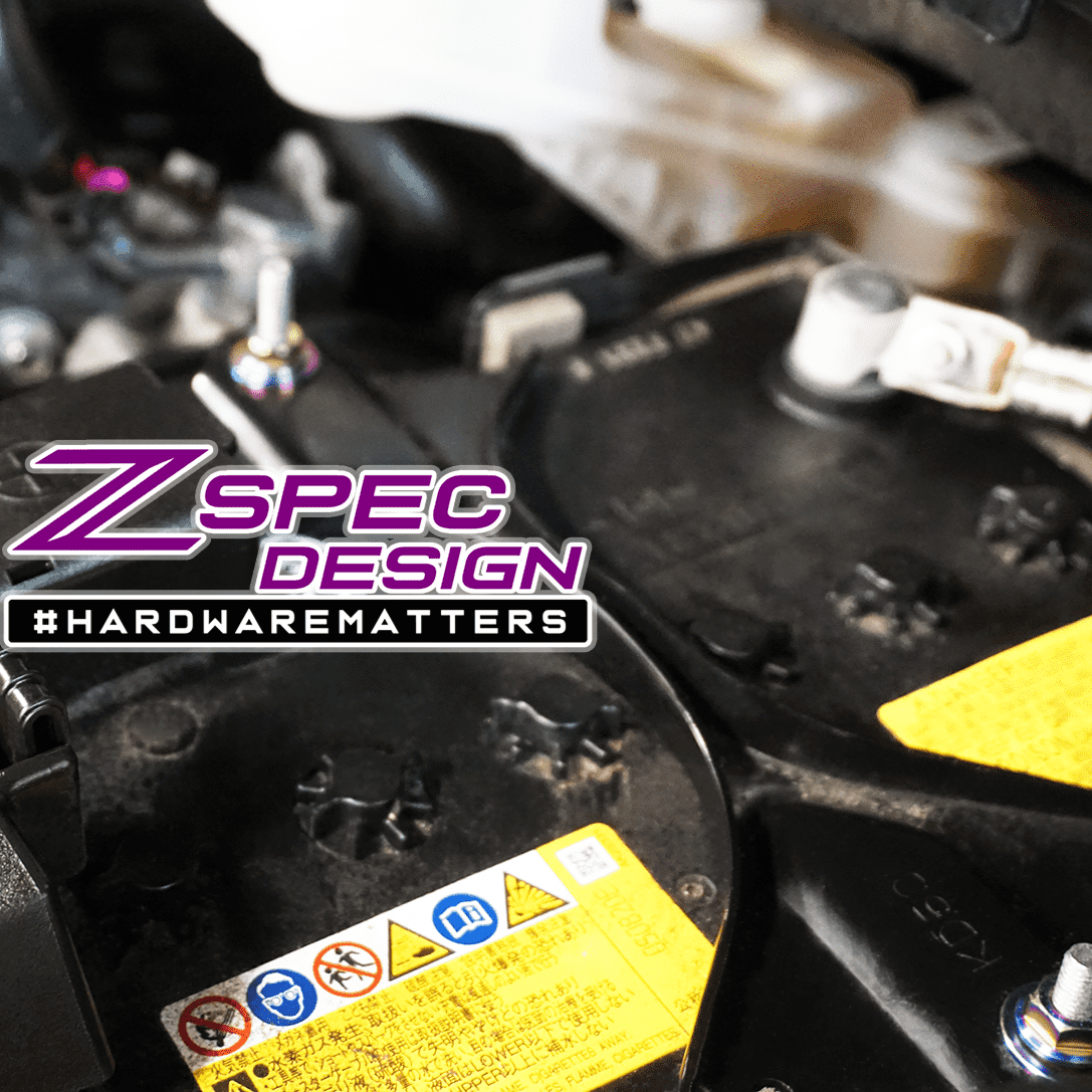 ZSPEC "Stage 1" Dress Up Bolts® Fastener Kit for '16-23 Mazda CX-9, Titanium - ZSPEC Design LLC - Hardware Fasteners - cx-9, Fastener Kit, mazda, stage 1 - zspecdesign.com