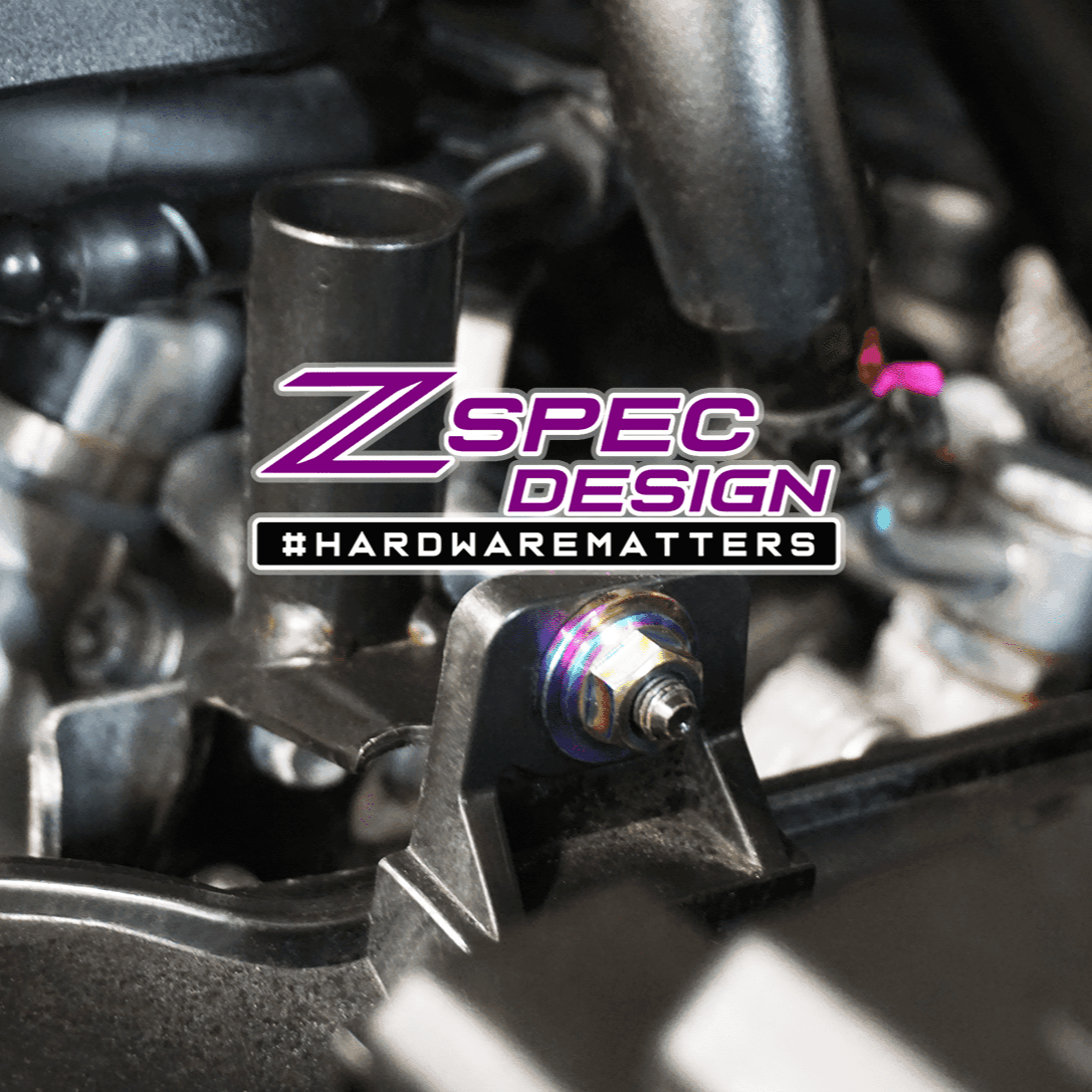 ZSPEC "Stage 1" Dress Up Bolts® Fastener Kit for '16-23 Mazda CX-9, Titanium - ZSPEC Design LLC - Hardware Fasteners - cx-9, Fastener Kit, mazda, stage 1 - zspecdesign.com