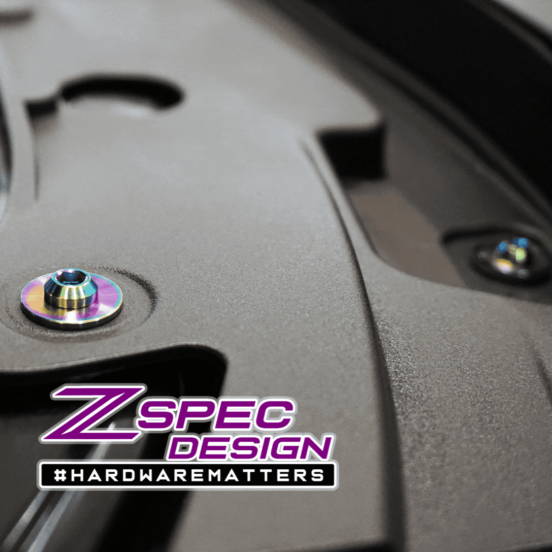 ZSPEC "Stage 2" Dress Up Bolts® Fastener Kit for '16-23 Mazda CX-9, Titanium - ZSPEC Design LLC - Hardware Fasteners - cx-9, Fastener Kit, mazda, stage 2 - zspecdesign.com