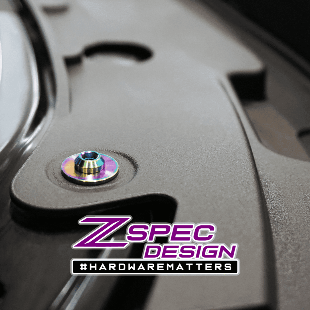 ZSPEC "Stage 2" Dress Up Bolts® Fastener Kit for '16-23 Mazda CX-9, Titanium - ZSPEC Design LLC - Hardware Fasteners - cx-9, Fastener Kit, mazda, stage 1 - zspecdesign.com