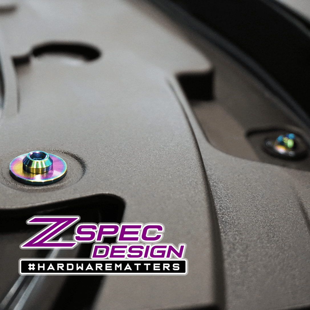 ZSPEC "Stage 1" Dress Up Bolts® Fastener Kit for '17-23 Mazda CX-5, Titanium - ZSPEC Design LLC - Hardware Fasteners - cx-9, Fastener Kit, mazda, stage 1 - zspecdesign.com