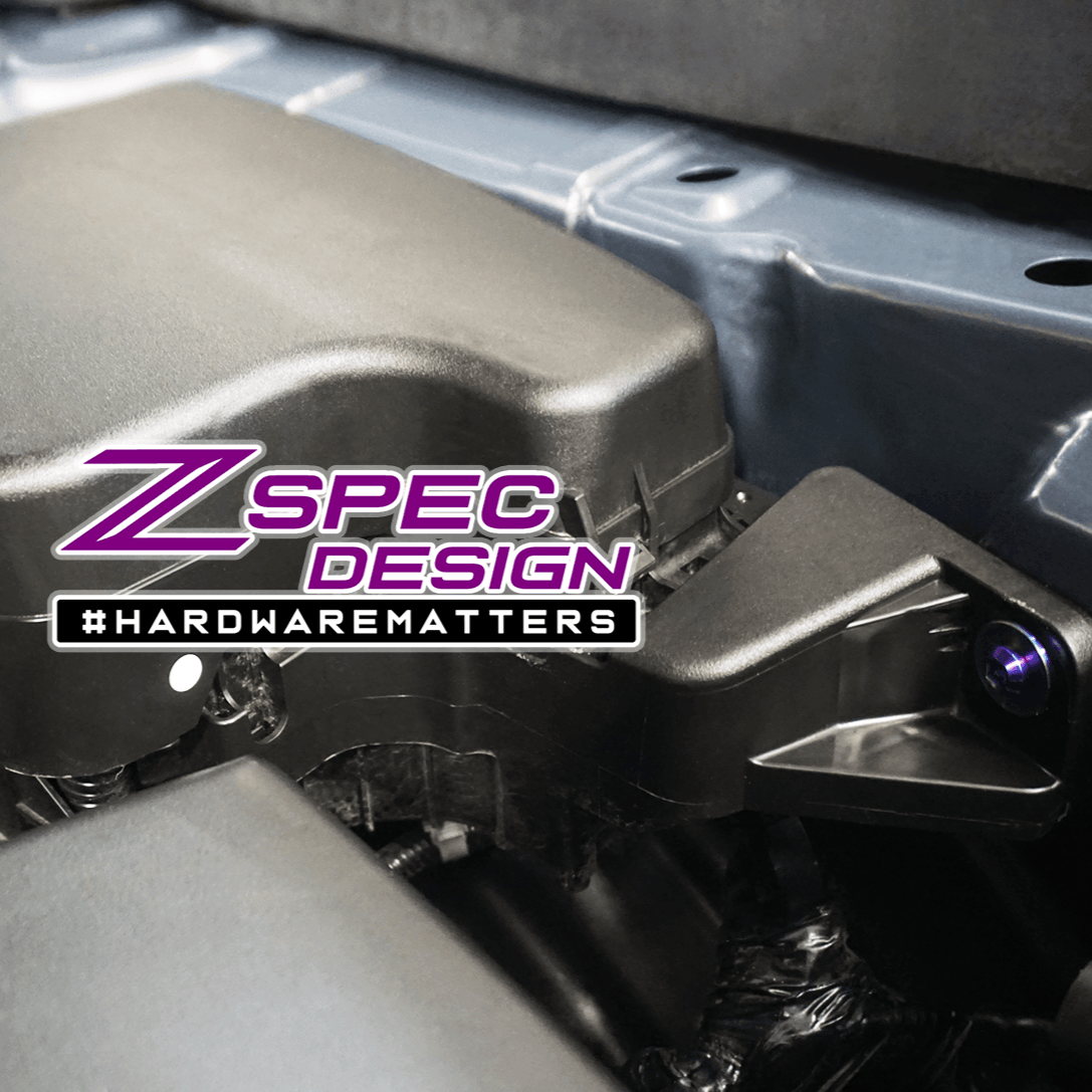 ZSPEC "Stage 2" Dress Up Bolts® Fastener Kit for '16-23 Mazda CX-9, Titanium - ZSPEC Design LLC - Hardware Fasteners - cx-9, Fastener Kit, mazda, stage 2 - zspecdesign.com