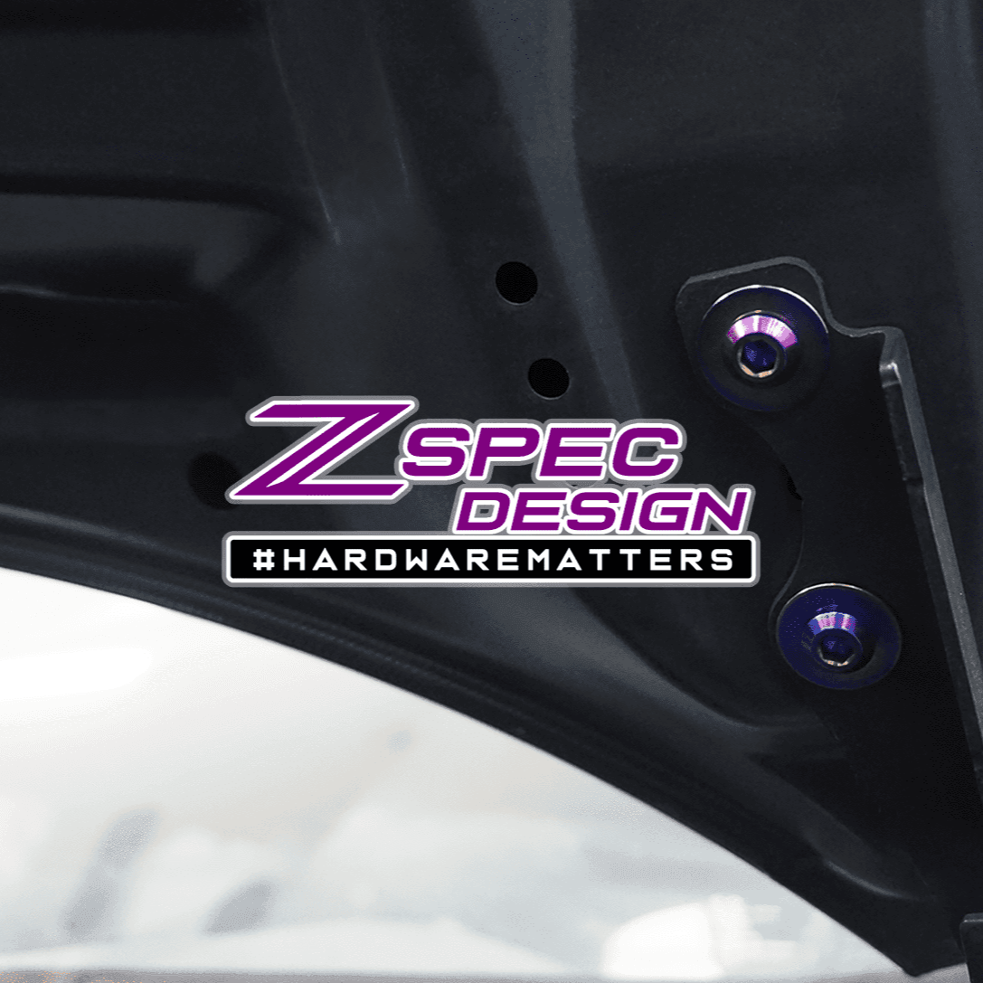 ZSPEC "Stage 1" Dress Up Bolts® Fastener Kit for '16-23 Mazda CX-9, Titanium - ZSPEC Design LLC - Hardware Fasteners - cx-9, Fastener Kit, mazda, stage 1 - zspecdesign.com