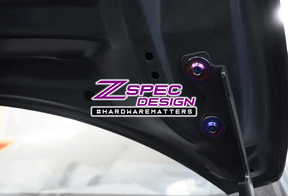 ZSPEC "Stage 2" Dress Up Bolts® Fastener Kit for '17-23 Mazda CX-5, Titanium Hardware Fasteners ZSPEC Design LLC.