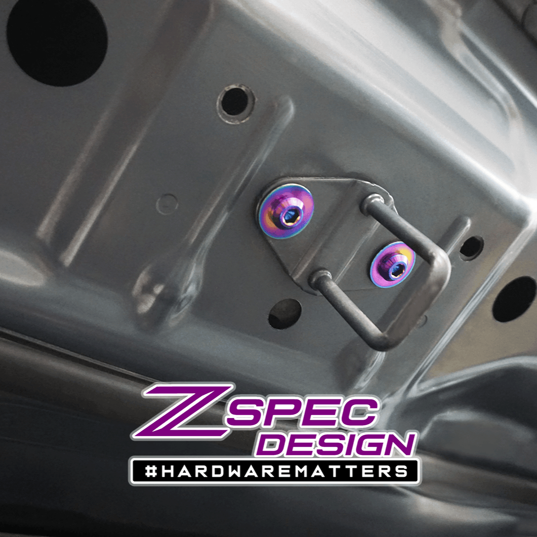 ZSPEC "Stage 2" Dress Up Bolts® Fastener Kit for '17-23 Mazda CX-5, Titanium - ZSPEC Design LLC - Hardware Fasteners - cx-9, Fastener Kit, mazda, stage 2 - zspecdesign.com