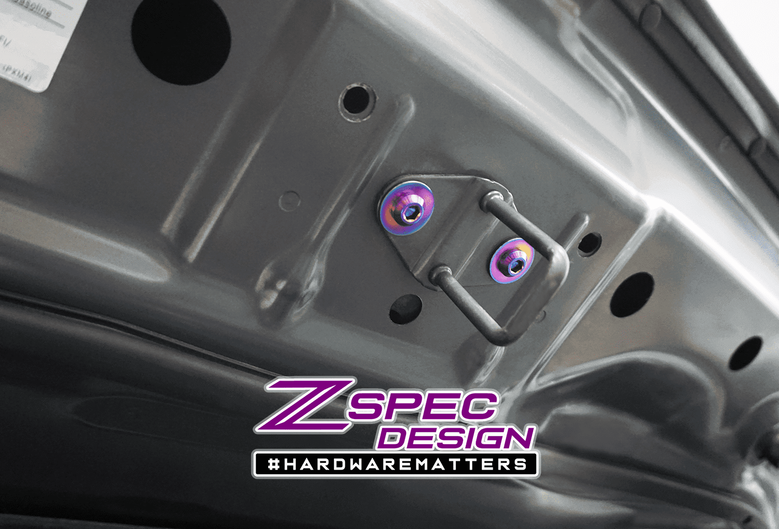 ZSPEC "Stage 1" Dress Up Bolts® Fastener Kit for '16-23 Mazda CX-9, Titanium - ZSPEC Design LLC - Hardware Fasteners - cx-9, Fastener Kit, mazda, stage 1 - zspecdesign.com
