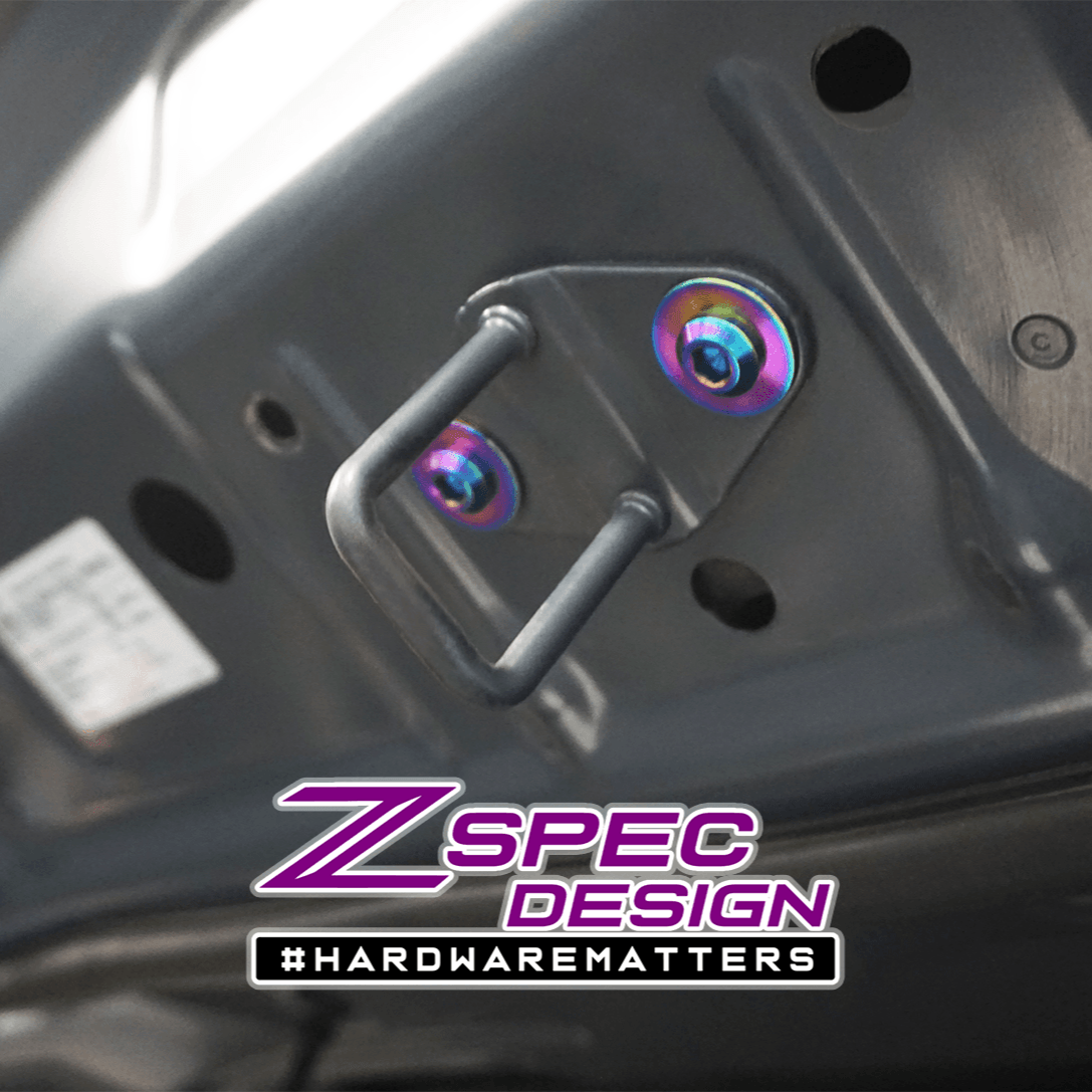 ZSPEC "Stage 1" Dress Up Bolts® Fastener Kit for '17-23 Mazda CX-5, Titanium - ZSPEC Design LLC - Hardware Fasteners - cx-9, Fastener Kit, mazda, stage 1 - zspecdesign.com