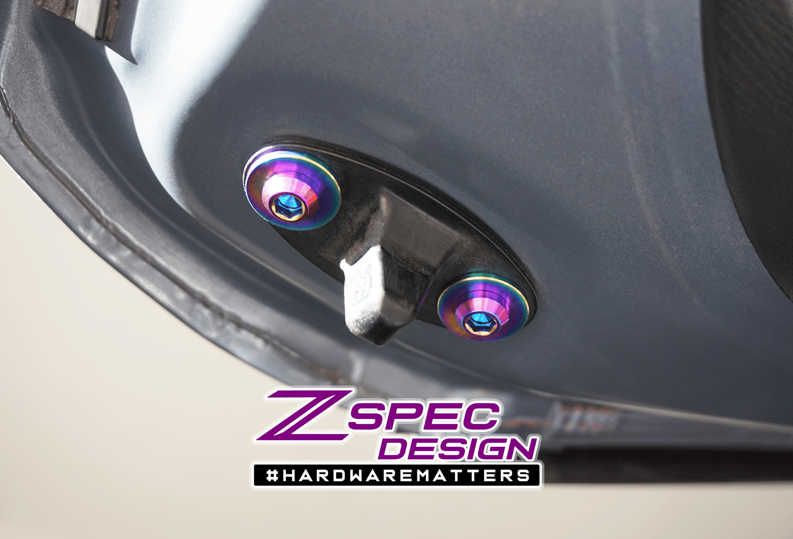 ZSPEC Dress Up Bolts® Hatch/Trunk-Area Fastener Kit for '17-23 Mazda CX-9, Titanium Hardware Fasteners ZSPEC Design LLC.