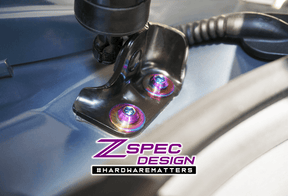 ZSPEC Dress Up Bolts® Trunk/Hatch Lift-Gate Fasteners for Mazda CX-3/CX-5/CX-9, Titanium Hardware Fasteners ZSPEC Design LLC.