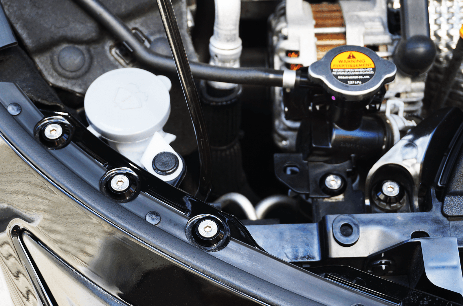 ZSPEC "Stage 2" Dress Up Bolts® Fastener Kit for '13-16 Nissan Altima, Stainless & Billet - ZSPEC Design LLC - Hardware Fasteners - altima, Fastener Kit, nissan, stage 2, Washer Color - zspecdesign.com