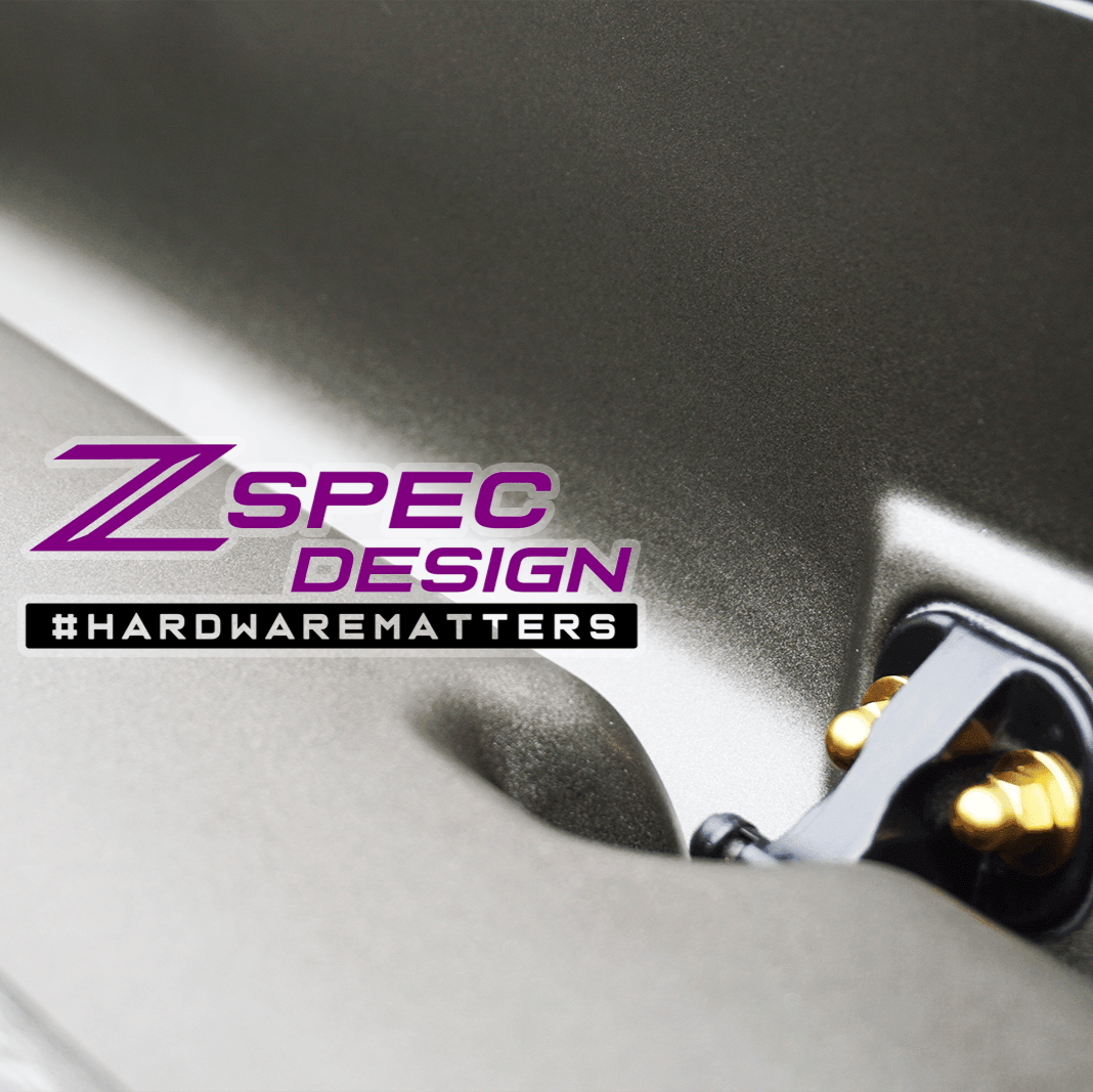 ZSPEC Wind Deflector Fastener Kit for '93-96 Nissan 300zx Convertible, Titanium - ZSPEC Design LLC - Hardware Fasteners - 300zx, convertible, z32 - zspecdesign.com
